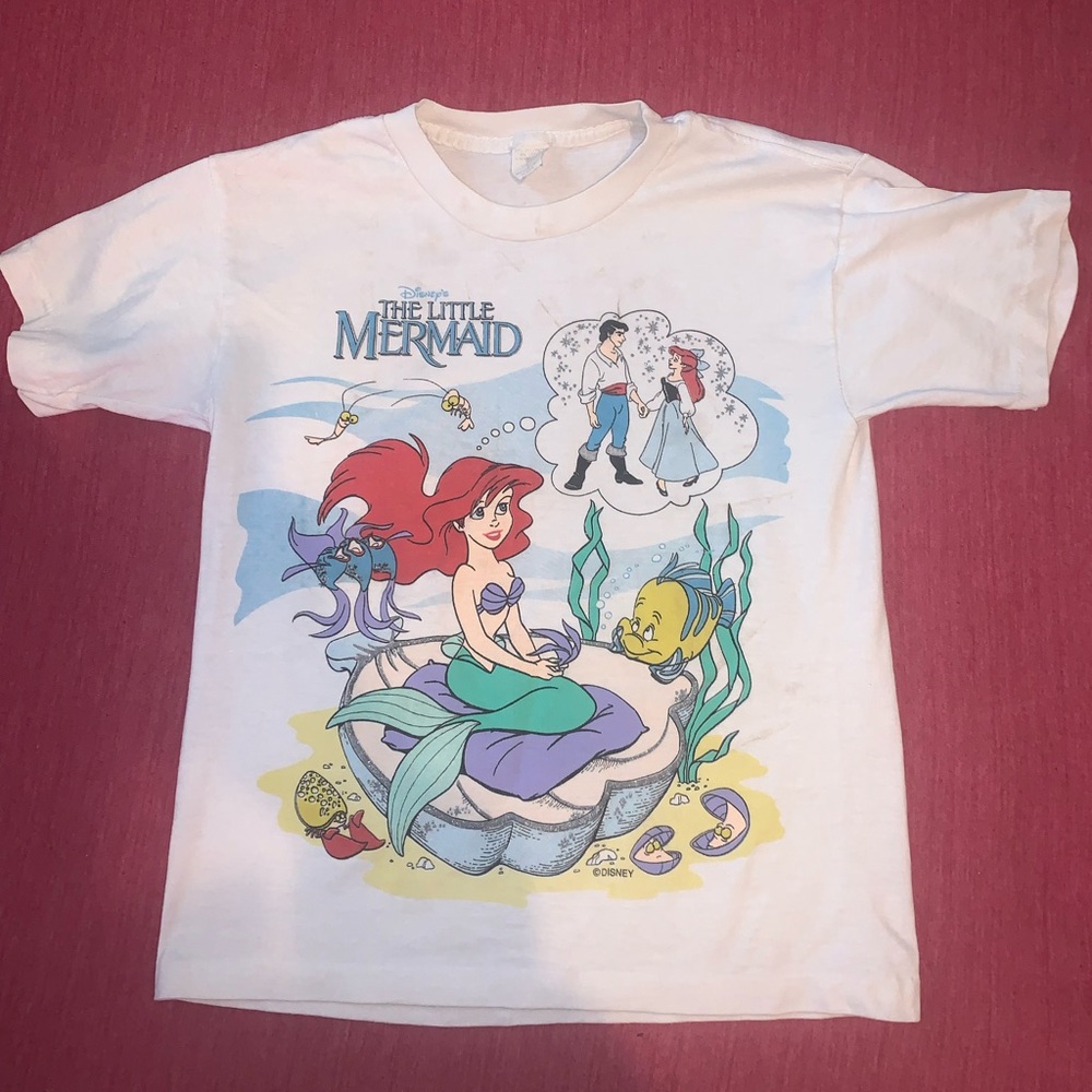 Vintage Disney Little Mermaid Shirt